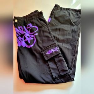 Purple Minus Two Cargo Pants